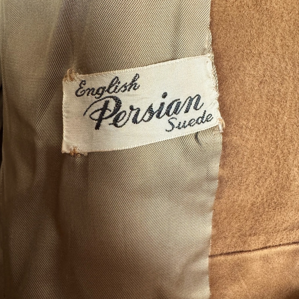 Italian Market Vintage Suede Women’s Jacket - Picture 3 of 16